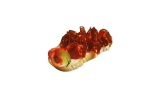 Chlebíček chorizo – Jídelna Krumlov