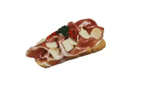 Chlebíček prosciutto – Jídelna Krumlov